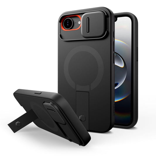 Tech-Protect Kevlar Aura MagSafe Case for iPhone 16e - Black_0