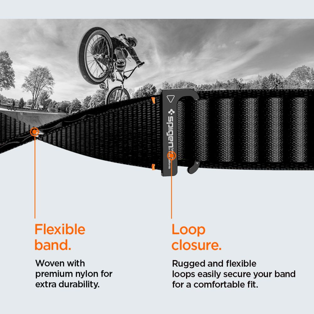 Strap Spigen WBF1 Strap for Apple Watch 44 / 45 / 46 / 49 mm - Black_14