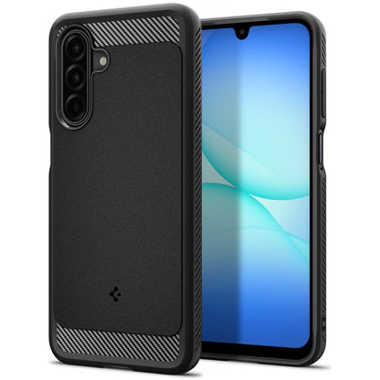 Spigen Rugged Armor Case for Samsung Galaxy A17 - Matte Black_0
