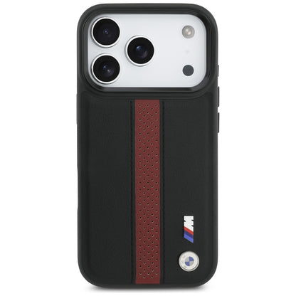 BMW M Perforated Stripe Logo MagSafe Case for iPhone 17 Pro - Red_2