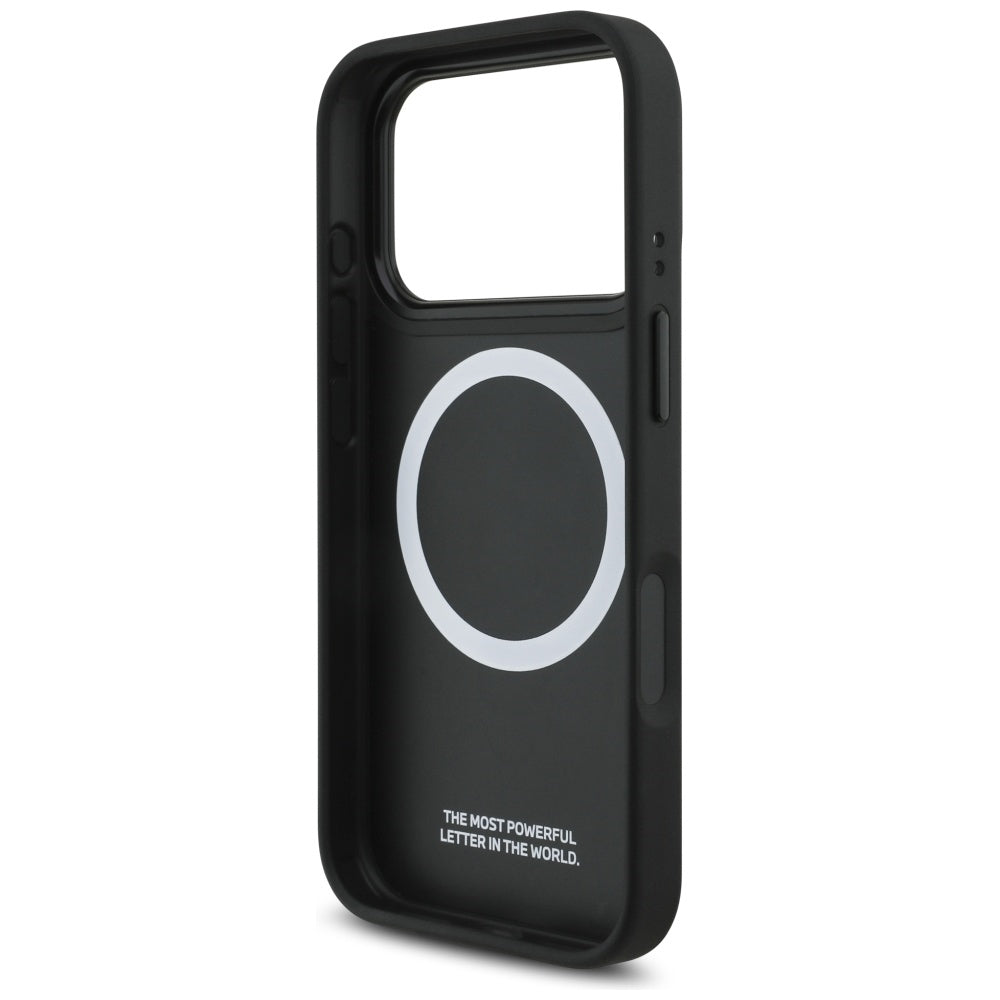 BMW M Perforated Stripe Logo MagSafe Case for iPhone 17 Pro - Navy Blue_6