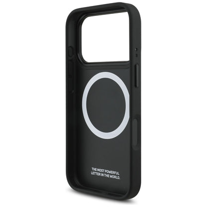 BMW M Perforated Stripe Logo MagSafe Case for iPhone 17 Pro - Navy Blue_6