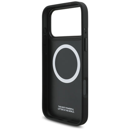 BMW M Perforated Stripe Logo MagSafe Case for iPhone 17 Pro Max - Navy Blue_6