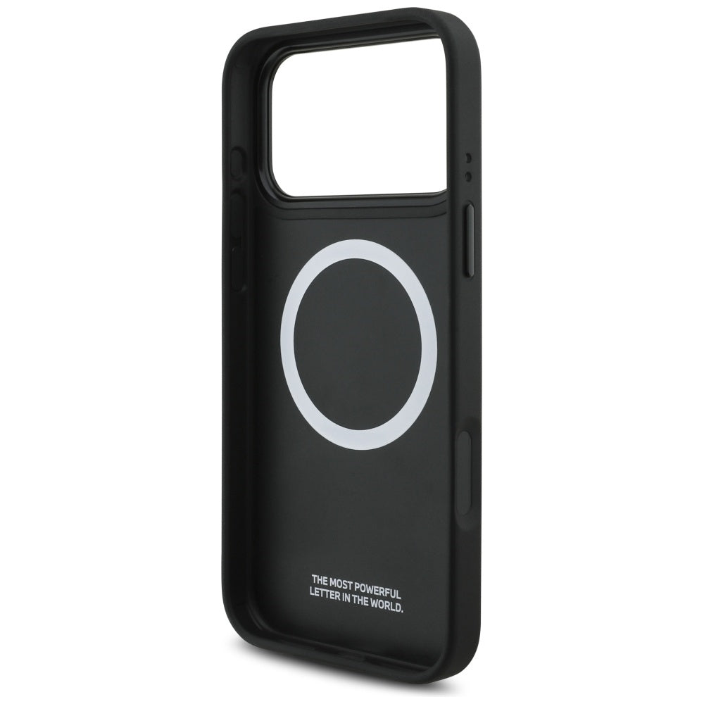 BMW M Perforated Stripe Logo MagSafe Case for iPhone 17 Pro Max - Gray_6