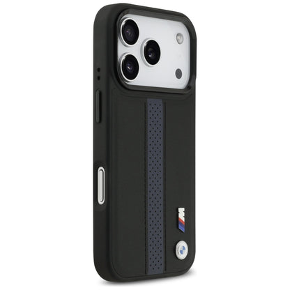BMW M Perforated Stripe Logo MagSafe Case for iPhone 17 Pro - Blue_3