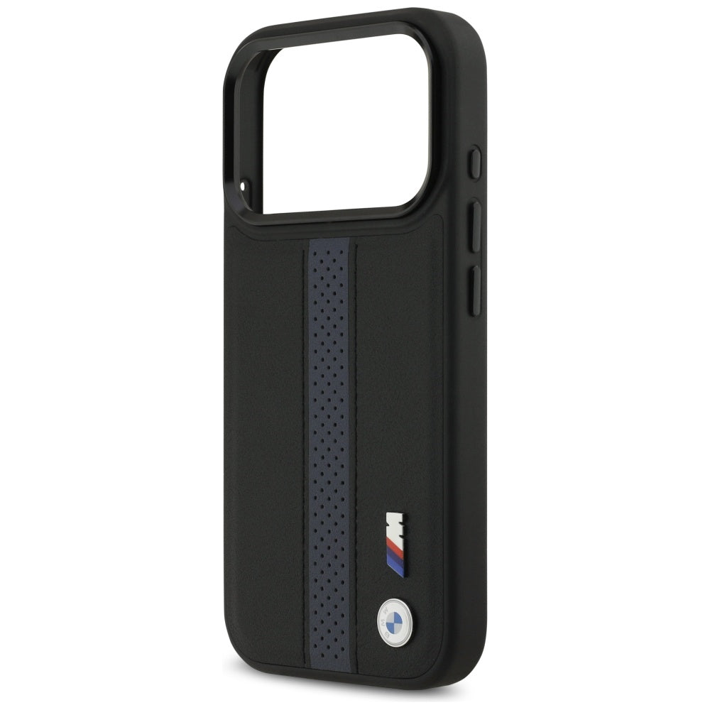 BMW M Perforated Stripe Logo MagSafe Case for iPhone 17 Pro - Blue_5