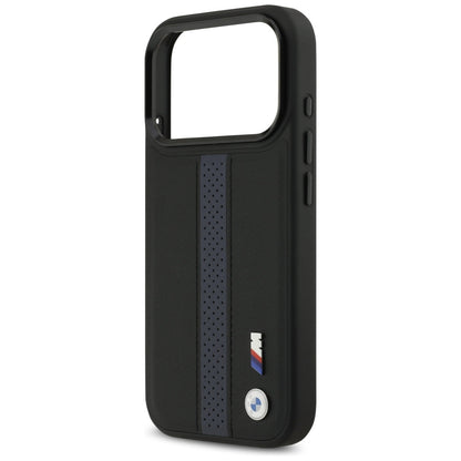 BMW M Perforated Stripe Logo MagSafe Case for iPhone 17 Pro - Blue_5