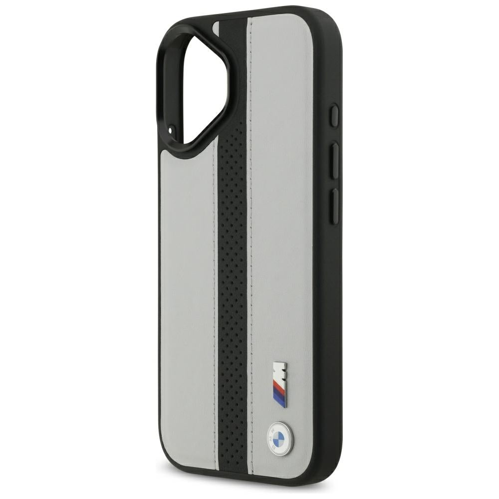 BMW M Perforated Stripe Logo MagSafe Case for iPhone 17 - Gray_5