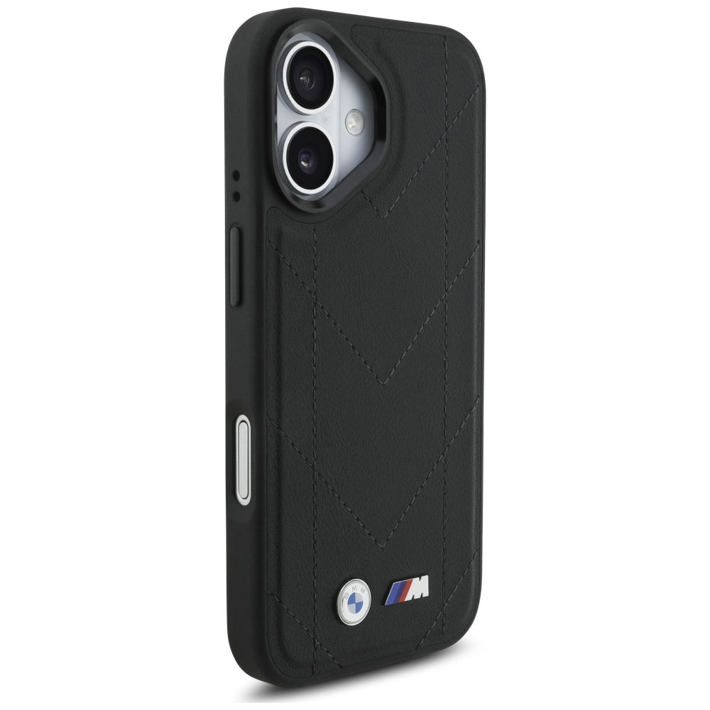 BMW M Quilted Logo MagSafe iPhone 17 Case - Black_3