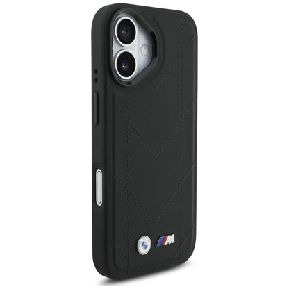 BMW M Quilted Logo MagSafe iPhone 17 Case - Black_3