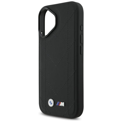 BMW M Quilted Logo MagSafe iPhone 17 Case - Black_5