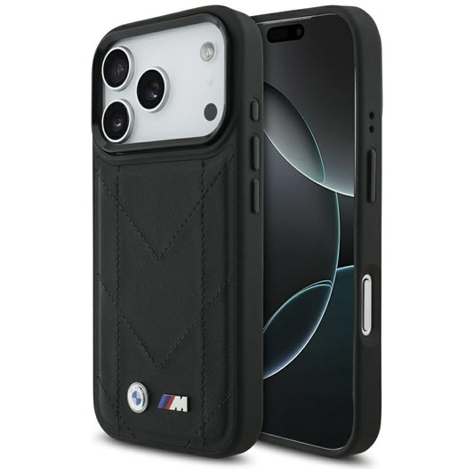 BMW M Quilted Logo MagSafe Case for iPhone 17 Pro - Black_0