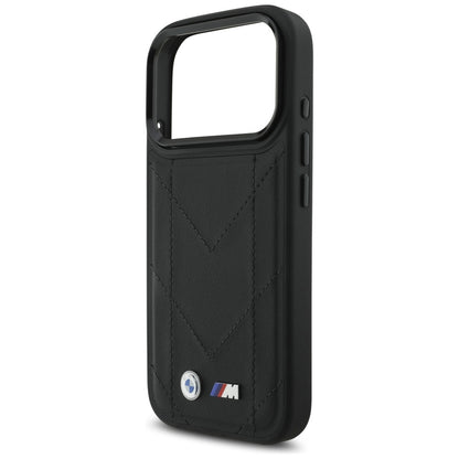 BMW M Quilted Logo MagSafe Case for iPhone 17 Pro - Black_5