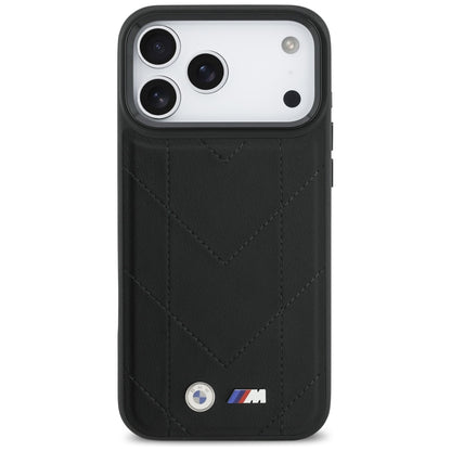 BMW M Quilted Logo MagSafe Case for iPhone 17 Pro Max - Black_2