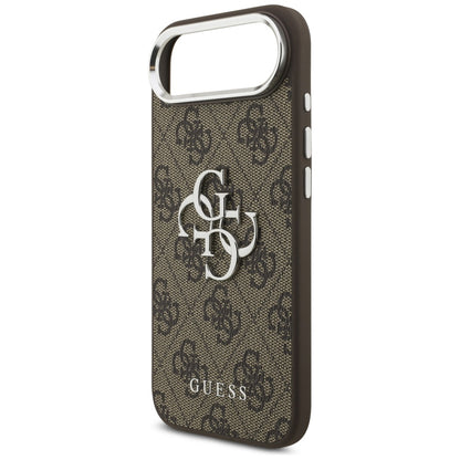 Guess 4G Big 4G Classic Logo case for iPhone 17 Air - brown and silver_5
