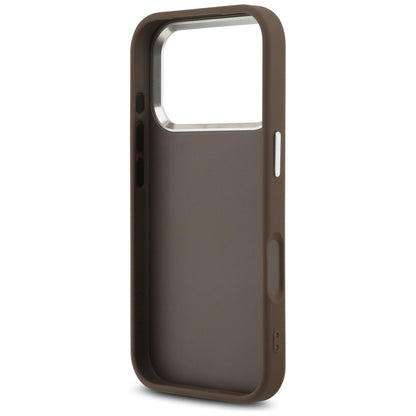 Guess 4G Big 4G Classic Logo case for iPhone 17 Pro brown - silver_6
