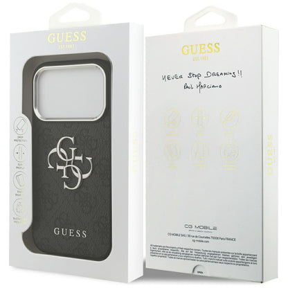 Etui Guess 4G Big 4G Classic Logo do iPhone 17 Pro - czarne_7