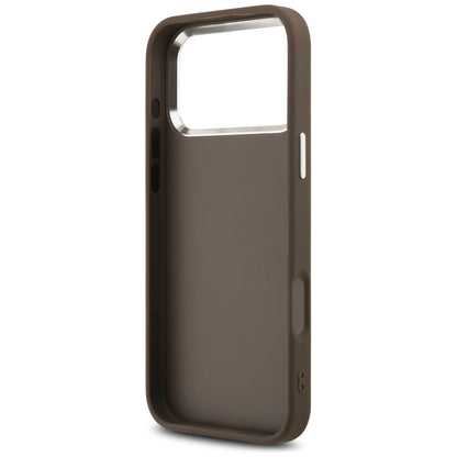 Guess 4G Big 4G Classic Logo Case for iPhone 17 Pro Max Brown - Silver_6