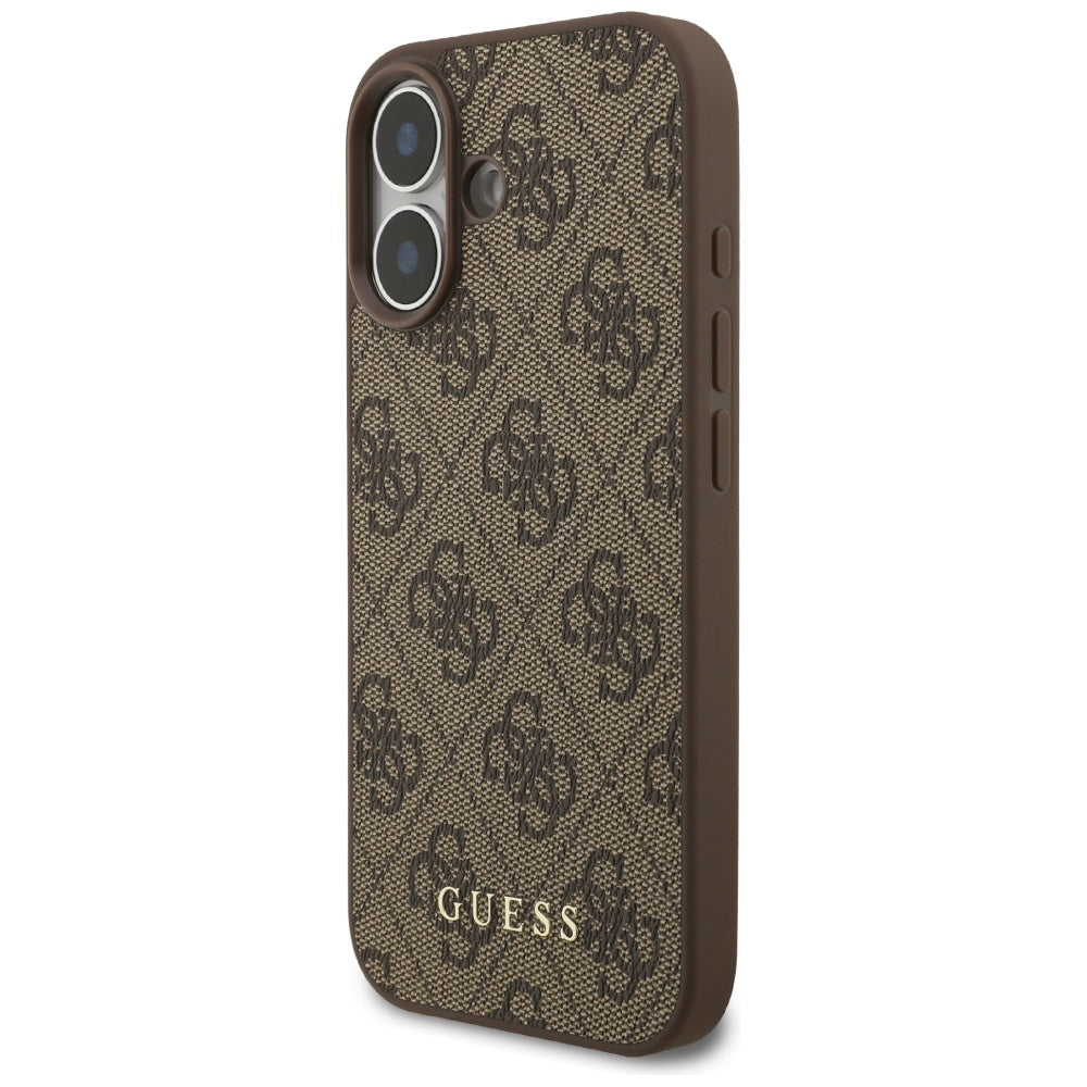 Guess 4G Classic Case for iPhone 17 - Brown_1