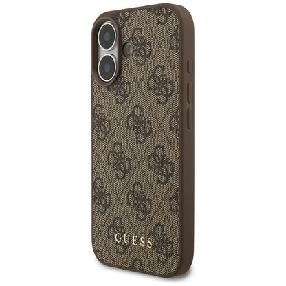 Guess 4G Classic Case for iPhone 17 - Brown_1