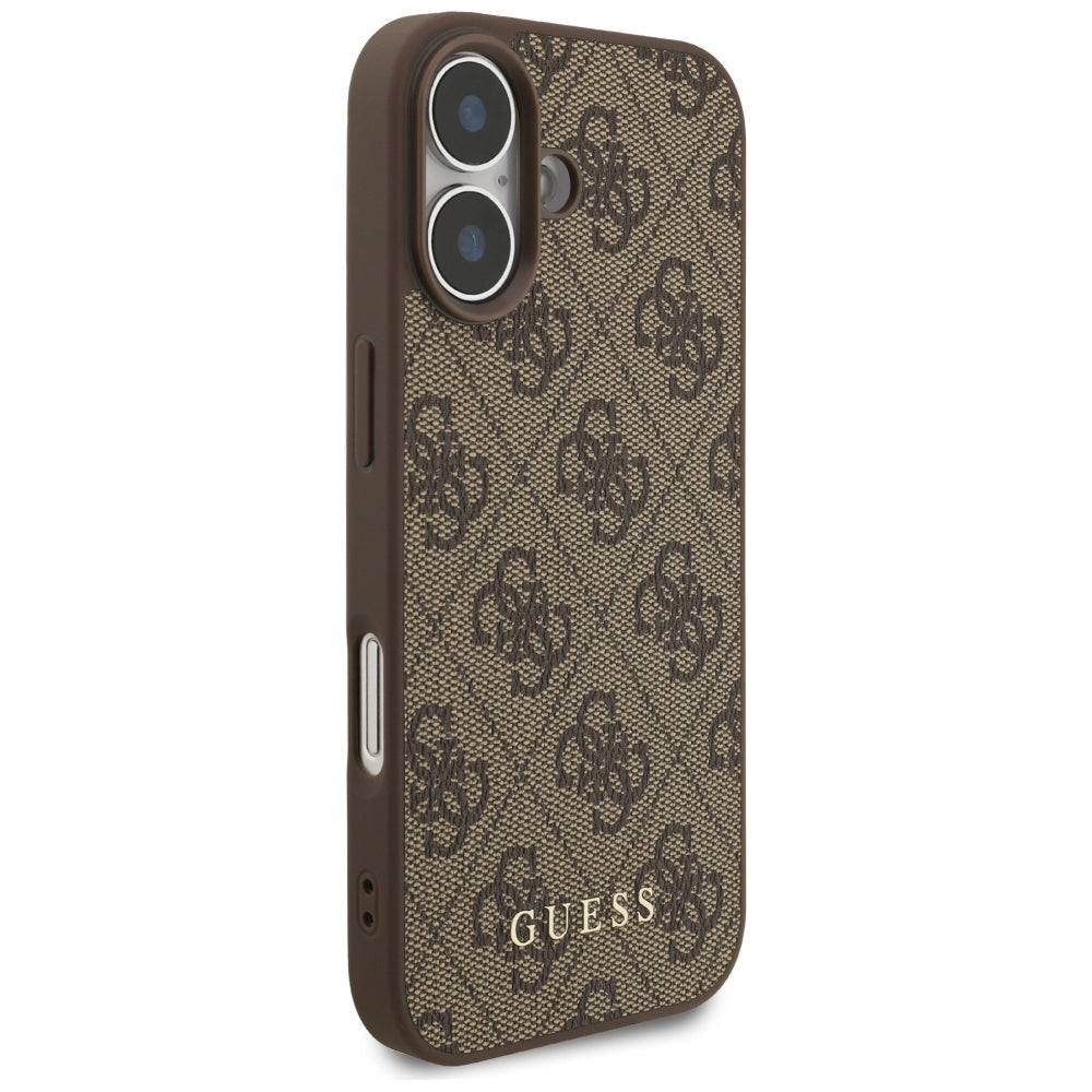 Guess 4G Classic Case for iPhone 17 - Brown_3
