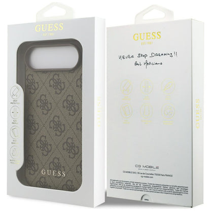 Guess 4G Classic Case for iPhone 17 Air - Brown_7