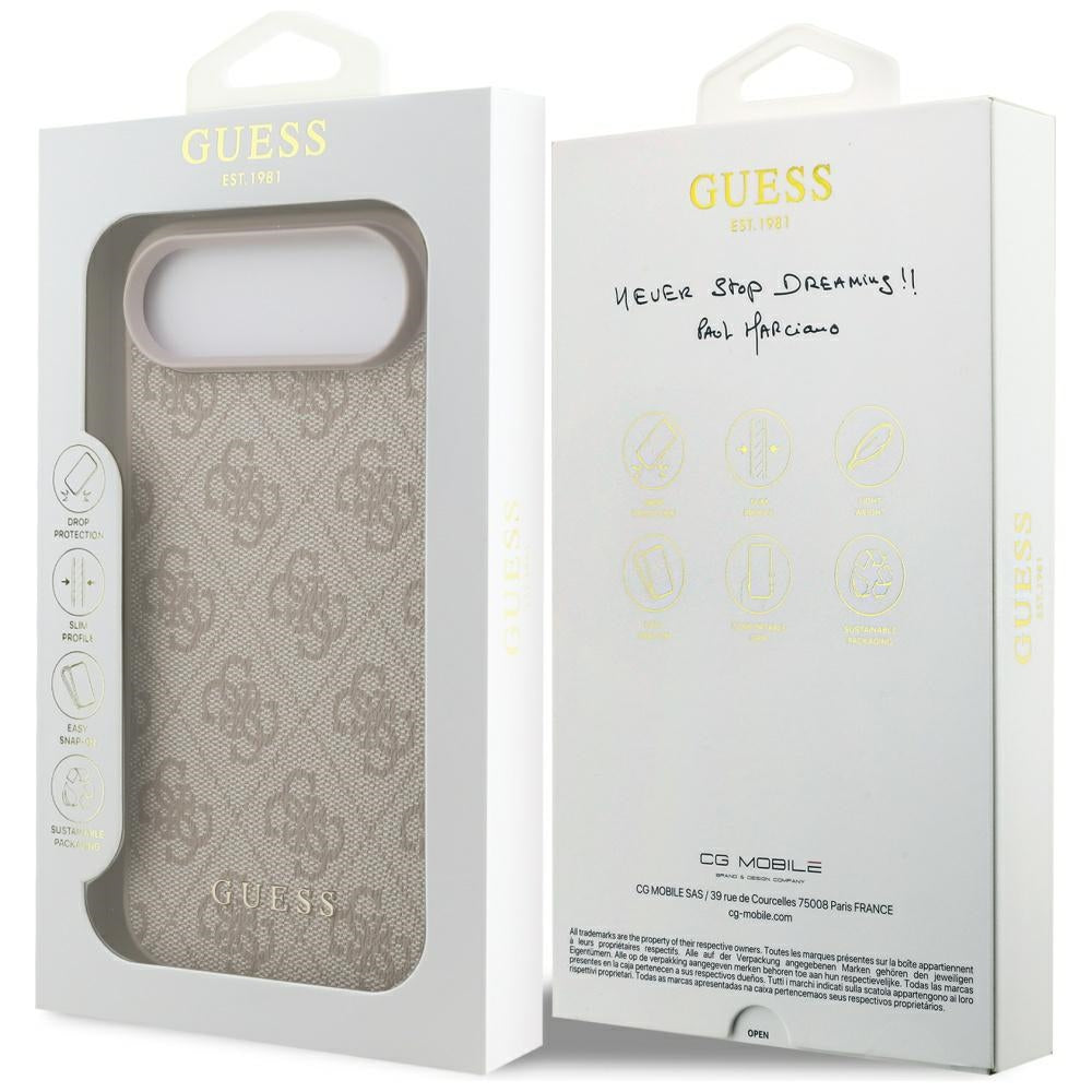 Guess 4G Classic Case for iPhone 17 Air - Pink_7