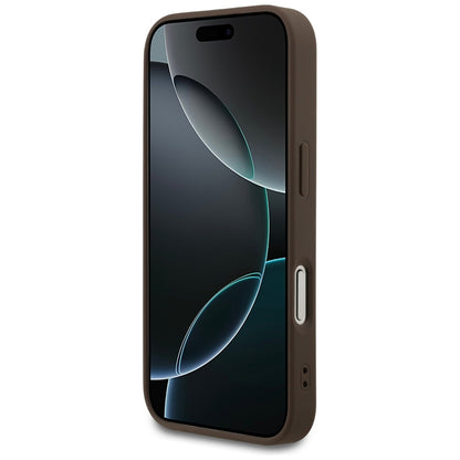 Guess 4G Classic Case for iPhone 17 Pro - Brown_4