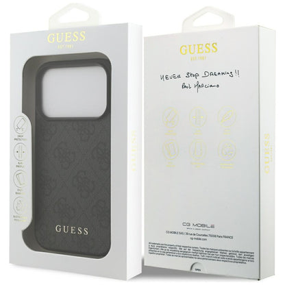 Guess 4G Classic Case for iPhone 17 Pro - Black_7