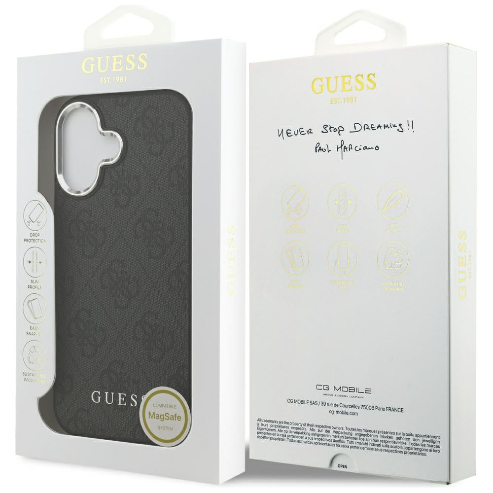 Etui Guess 4G Classic Logo MagSafe na iPhone 17 - czarne_7