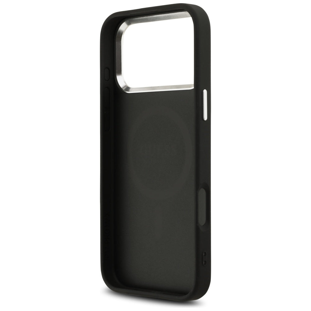 Guess 4G Classic Logo MagSafe case for iPhone 17 Pro Max - black_6