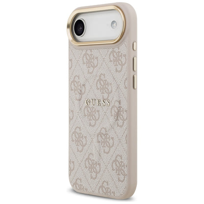 Guess 4G PU Classic Logo MagSafe Case for iPhone 17 Air - Pink_1