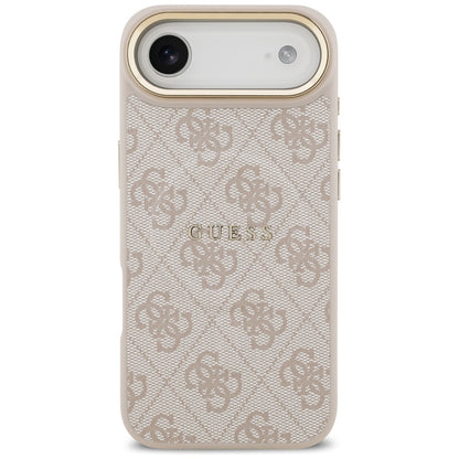 Guess 4G PU Classic Logo MagSafe Case for iPhone 17 Air - Pink_2