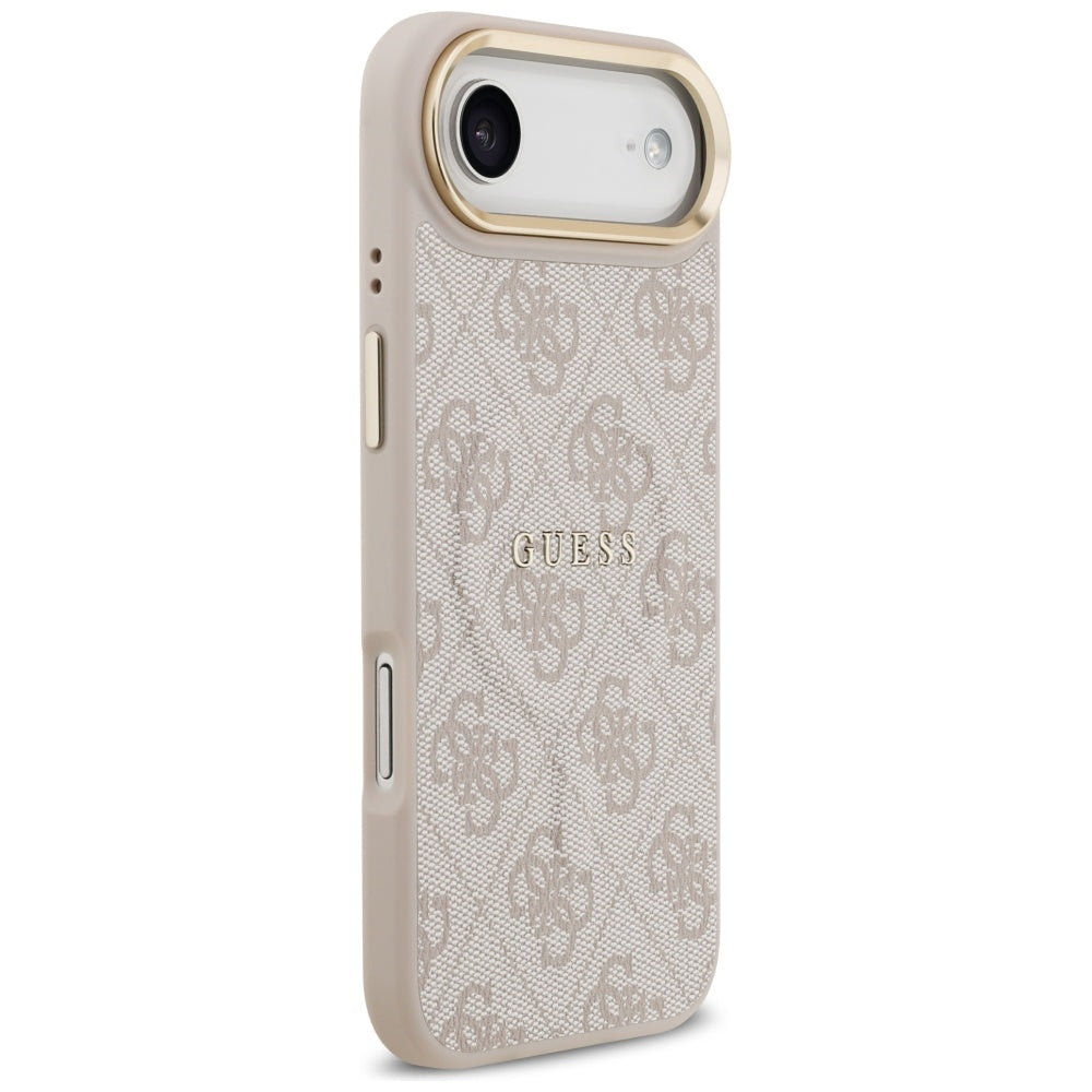 Guess 4G PU Classic Logo MagSafe Case for iPhone 17 Air - Pink_3