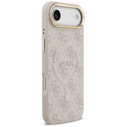 Guess 4G PU Classic Logo MagSafe Case for iPhone 17 Air - Pink_3