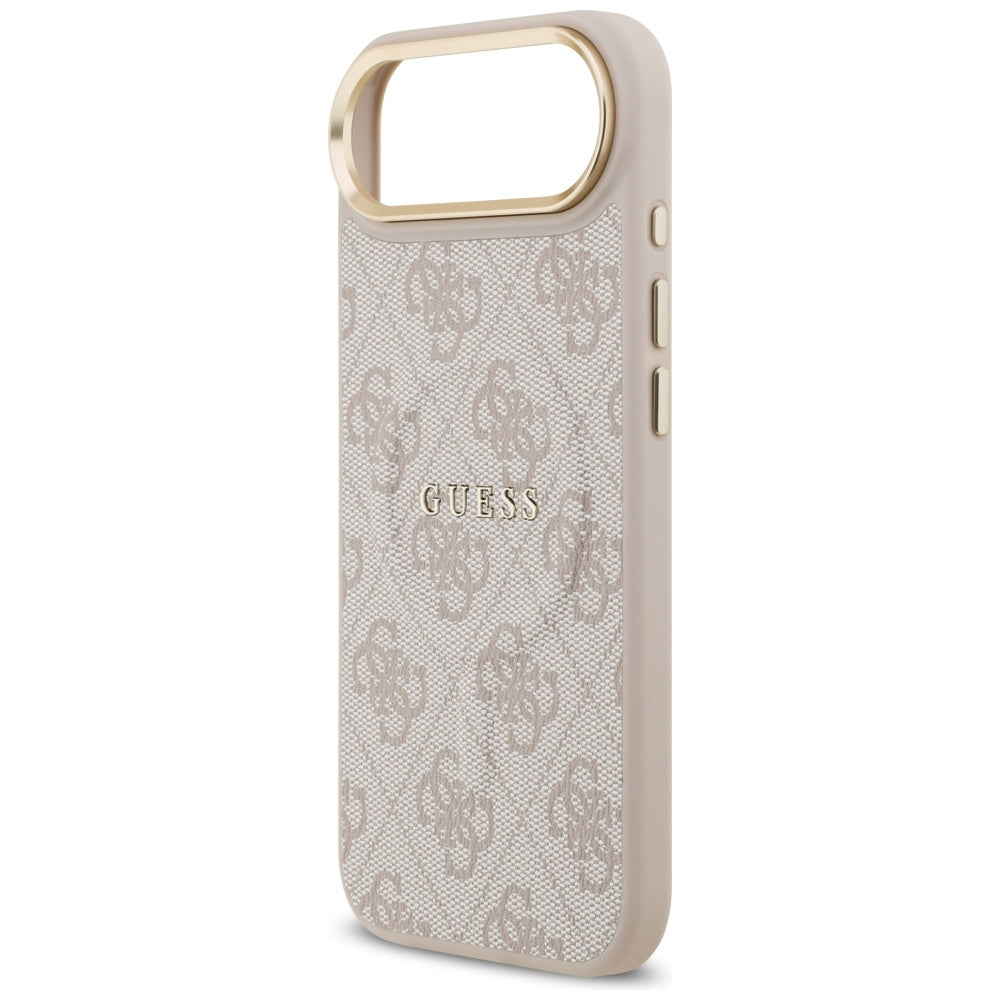 Guess 4G PU Classic Logo MagSafe Case for iPhone 17 Air - Pink_5