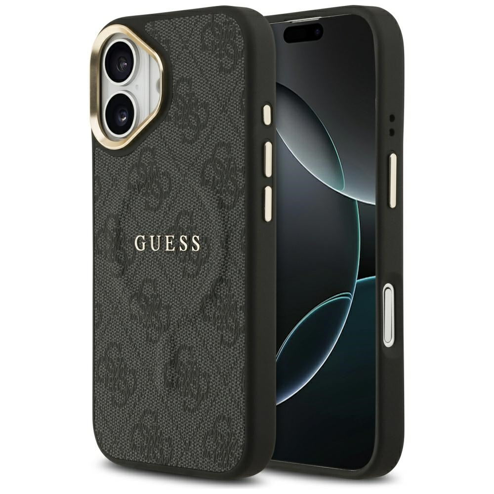 Etui Guess 4G PU Classic Logo MagSafe na iPhone 17 - czarne_0