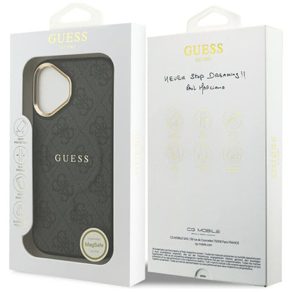 Etui Guess 4G PU Classic Logo MagSafe na iPhone 17 - czarne_7