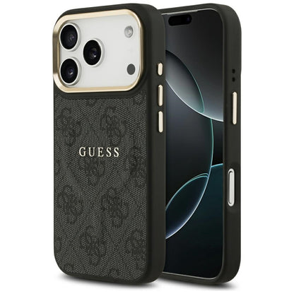 Etui Guess 4G PU Classic Logo MagSafe na iPhone 17 Pro - czarne_0