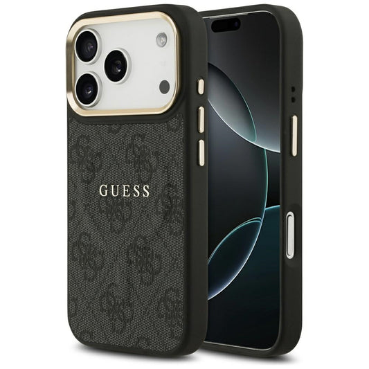 Etui Guess 4G PU Classic Logo MagSafe na iPhone 17 Pro - czarne_0