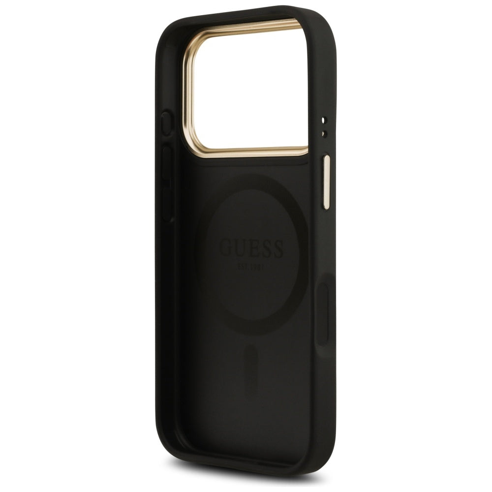 Etui Guess 4G PU Classic Logo MagSafe na iPhone 17 Pro - czarne_6