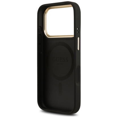 Etui Guess 4G PU Classic Logo MagSafe na iPhone 17 Pro - czarne_6