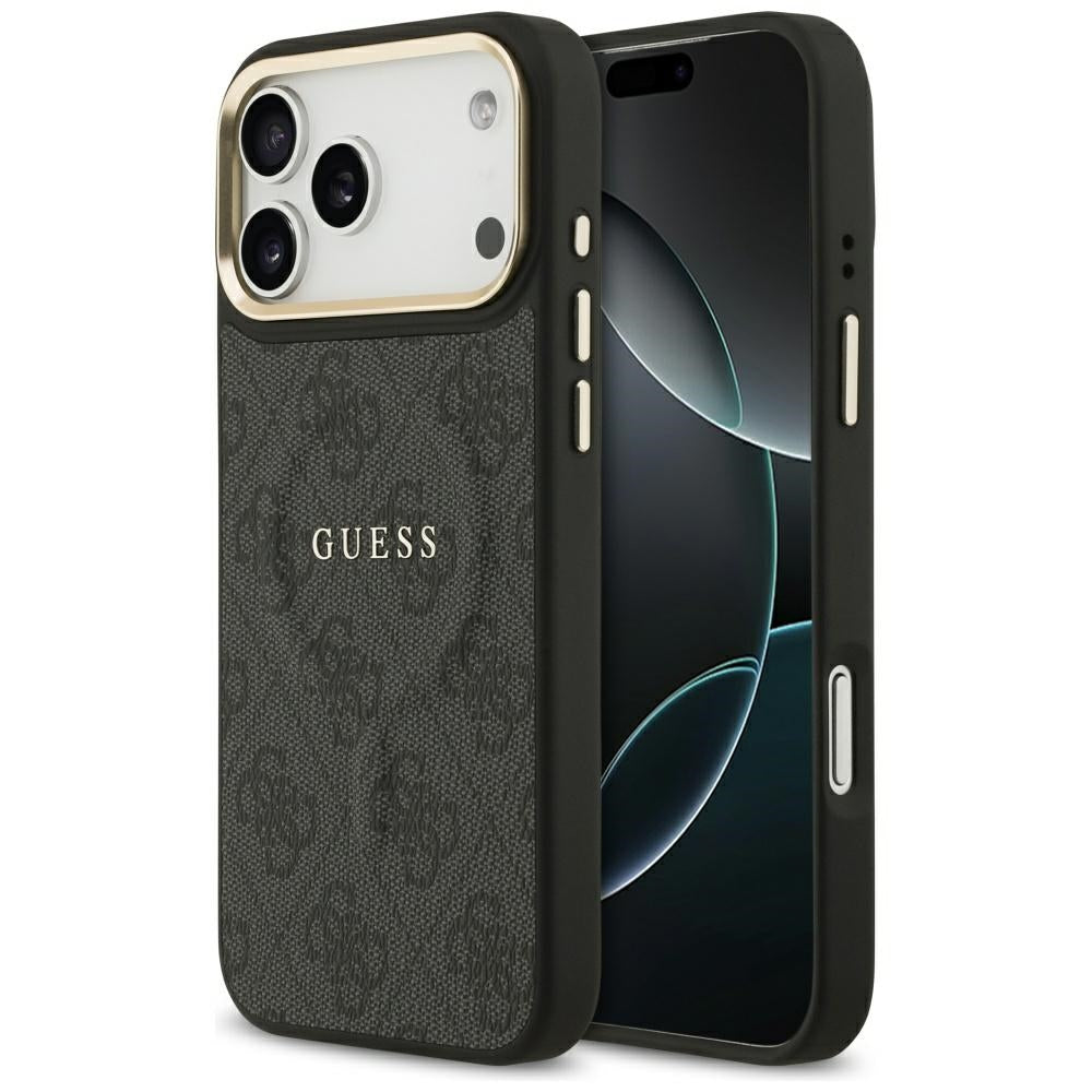 Etui Guess 4G PU Classic Logo MagSafe na iPhone 17 Pro Max - czarne_0