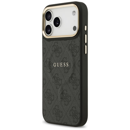 Etui Guess 4G PU Classic Logo MagSafe na iPhone 17 Pro Max - czarne_1