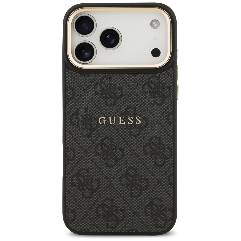 Etui Guess 4G PU Classic Logo MagSafe na iPhone 17 Pro Max - czarne_2