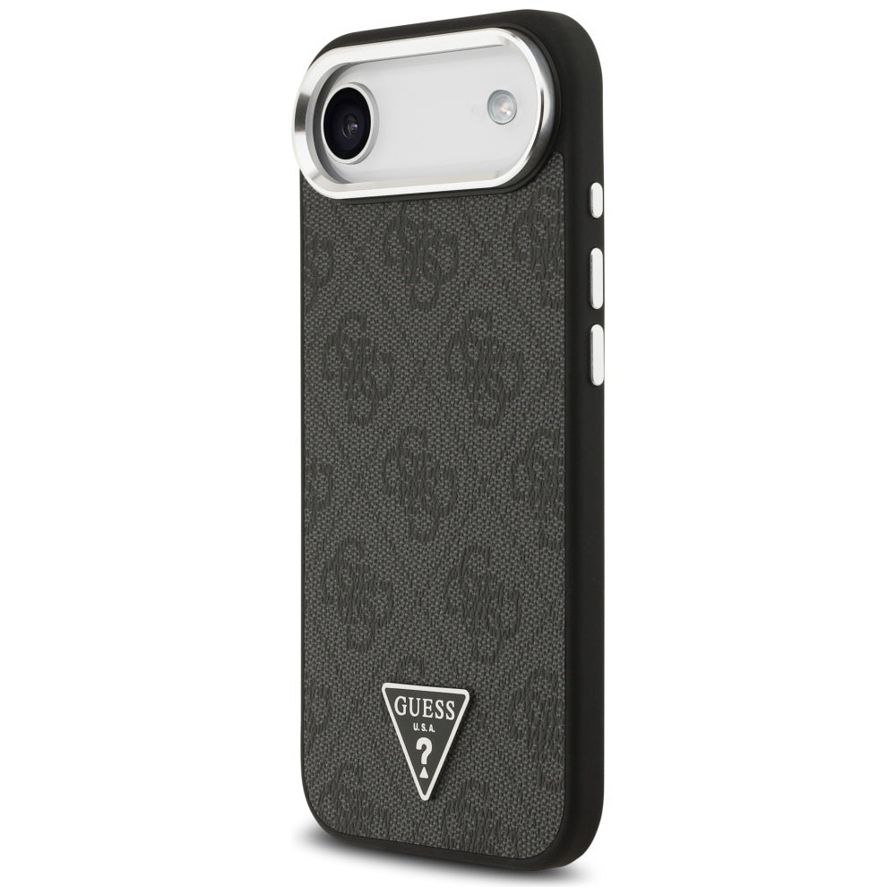 Etui Guess 4G Triangle Logo MagSafe na iPhone 17 Air - czarne_1