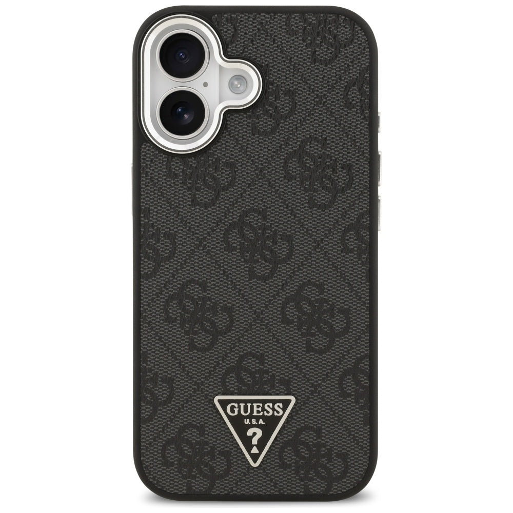 Etui Guess 4G Triangle Logo MagSafe na iPhone 17 - czarne_2