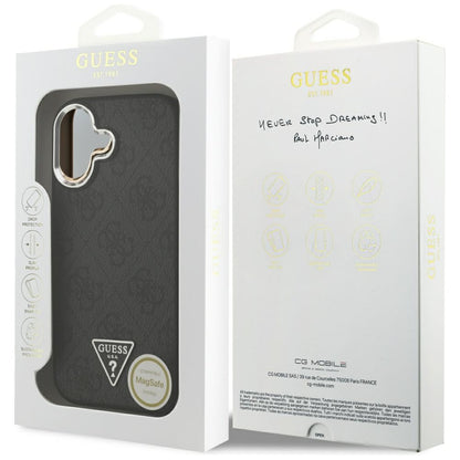Etui Guess 4G Triangle Logo MagSafe na iPhone 17 - czarne_7