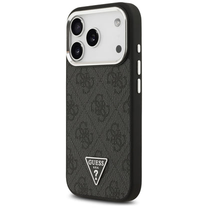 Guess 4G Triangle Logo MagSafe case for iPhone 17 Pro - black_1