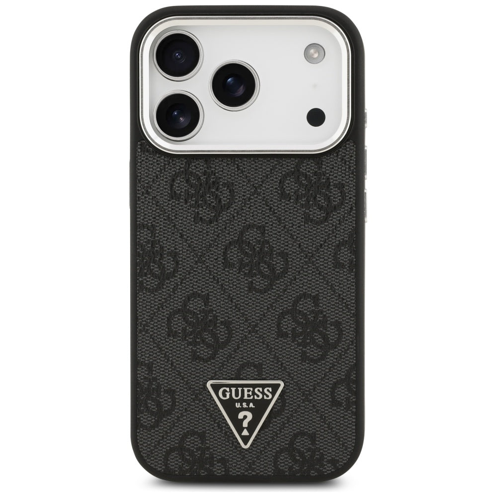 Guess 4G Triangle Logo MagSafe case for iPhone 17 Pro - black_2